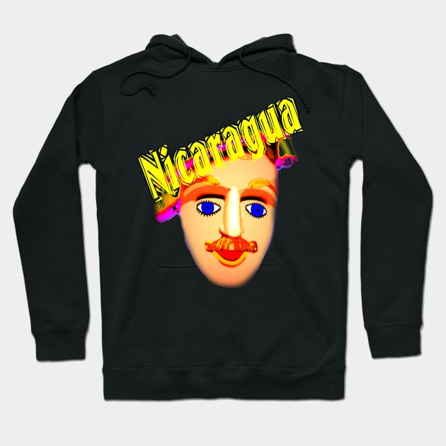 Nica Nicaragua Central America Macho Raton Hipica Pinolero BLK 2020-001 Hoodie by hispanicworld